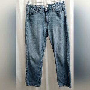 Universal Thread Whiskered High Rise Waist Slim Straight Leg Jeans- Size 12/ 31R